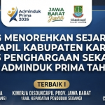 Karawang Menorehkan Sejarah Baru: Disdukcapil Sabet 3 Penghargaan Sekaligus di Ajang Adminduk…