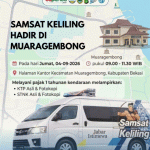 Pangkas Jarak ke Pusat Kota, Layanan SAMSAT Keliling Resmi Mengudara di Muaragembong