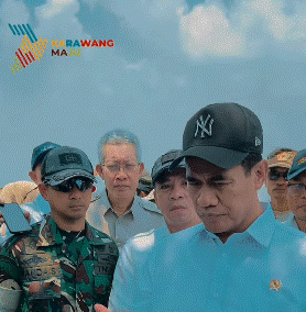 Menteri Pertanian dan Bupati Karawang Turun ke Sawah: ‘Jurus’ Pompanisasi Taklukkan Lahan Kritis Kutawaluya