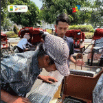 Senyum Sumringah Bekas Pengayuh Becak Lansia di Karawang: Segera Beralih ke Becak…