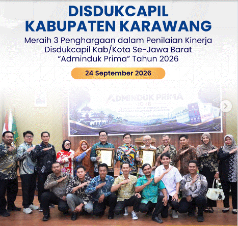 Tiga Mahkota Adminduk Prima: Inovasi Layanan Publik Karawang Raih Pengakuan Jawa Barat