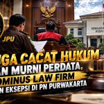 Kasus KPR Berujung Pidana di Purwakarta, Dominus Law Firm Ungkap Sejumlah Kejanggalan