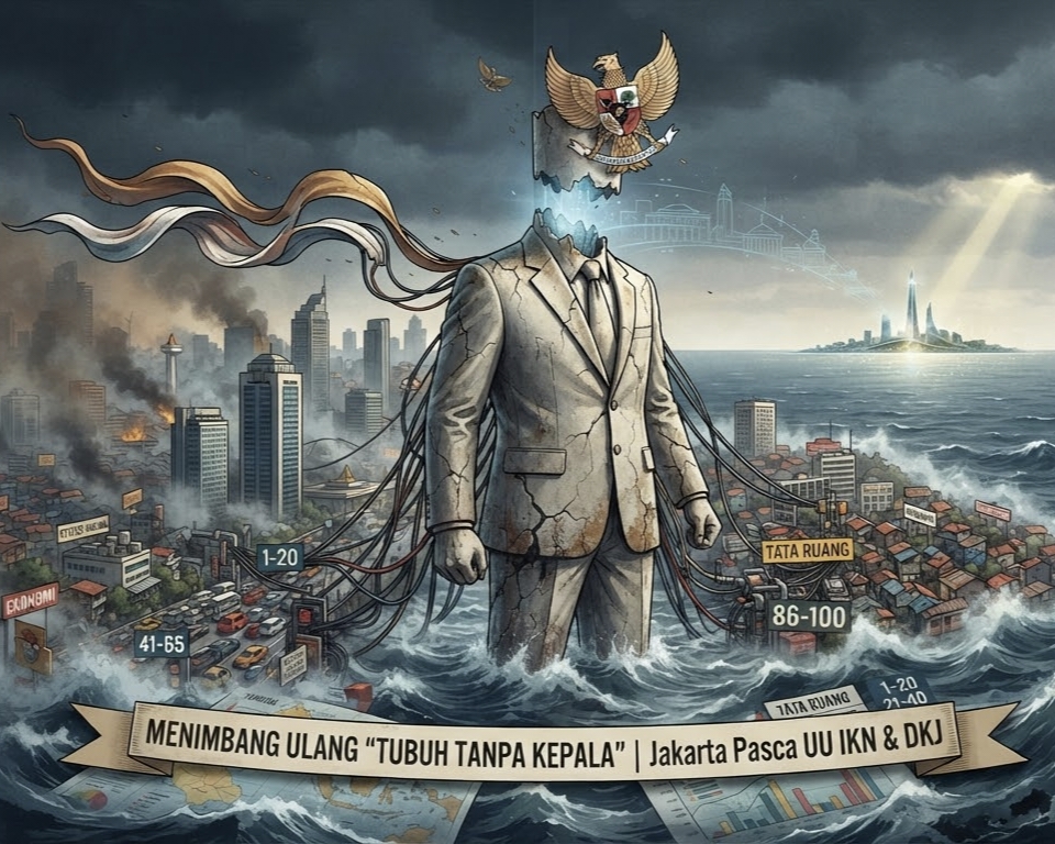 Menimbang Ulang “Tubuh Tanpa Kepala”: Menyoroti Realitas Jakarta Pasca-Undang-Undang IKN dan DKJ