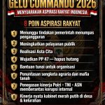 Gelo Commando 2026 Rilis 8 Poin Aspirasi Rakyat untuk Pemerintah&hellip;